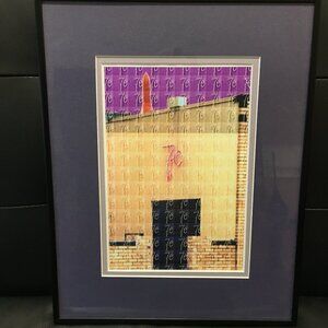 Framed Print, Seattle Street View, 11 x 14, Vintage